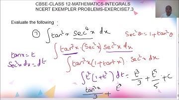 Chapter 7 - Integration Class 12: Exemplar problems (Part 125)
