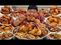 【烤火鸡】猴哥300元买了一只火鸡，火焰炙烤整整3小时！和朋友两个人直接吃爽了！【胖猴仔】