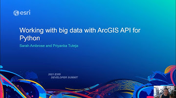 Working with Big Data with ArcGIS API for Python
