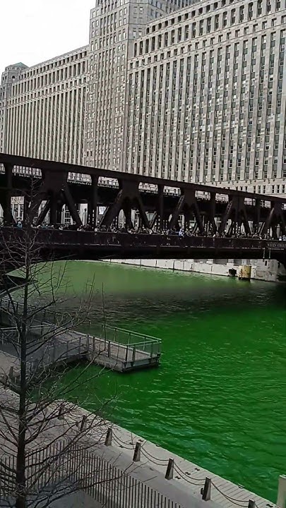 chicago river st patricks day wallpaper