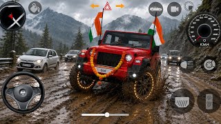 Modified Mahindra Thar 😈 Games:Indian Red Thar (Gadi Wala Games) Car Game Android Game - #2026 par15 screenshot 2