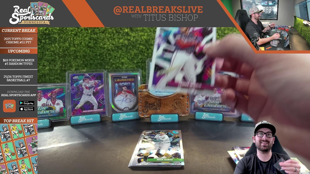 2025 Topps Cosmic Chrome #51 HALF Case Pick Your Team (2/28/26)