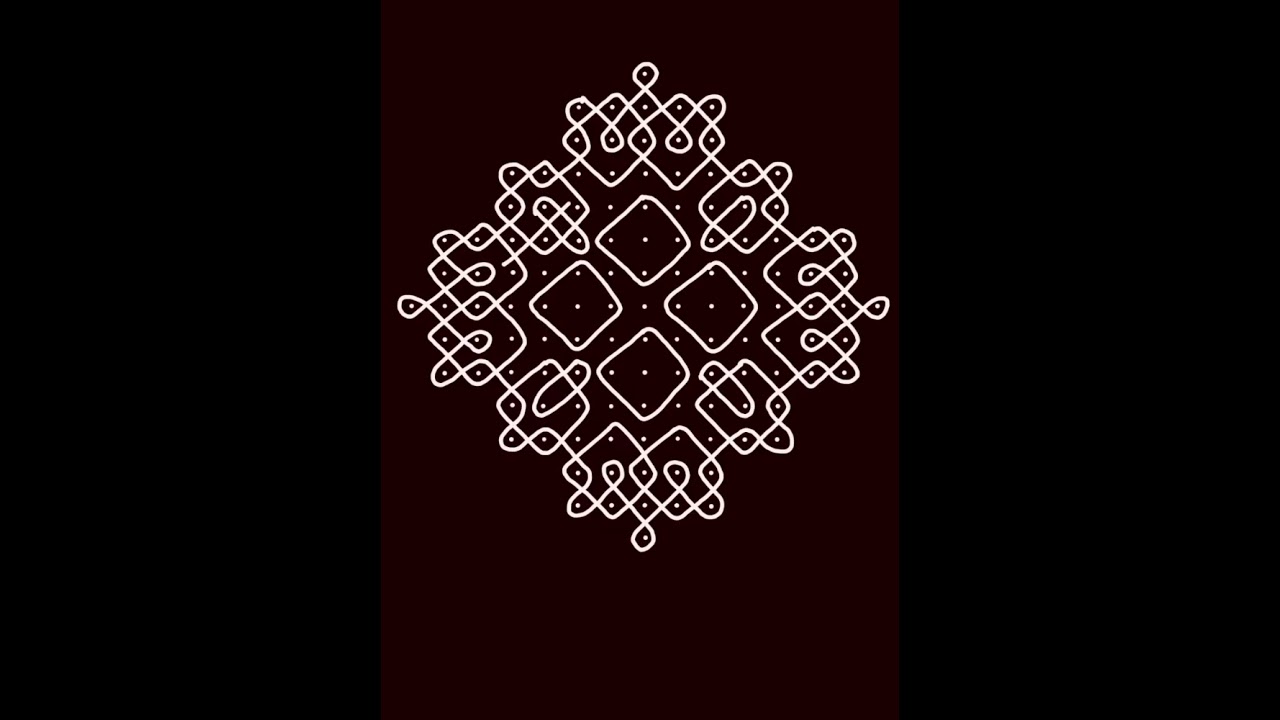 Beautiful kolam designs 