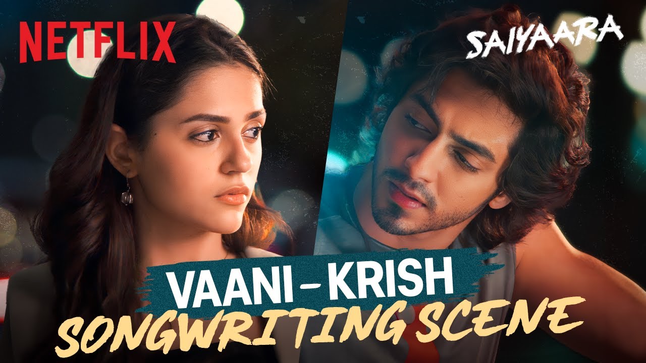 Aneet Padda Shows Ahaan Panday how a song is written?! 😳 | Saiyaara | Netflix India