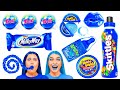 Blue Food Challenge Amazing Hacks And Tricks By Happy Funny 