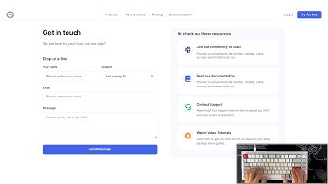 Contact Form With Backend Using EmailJS API - ASMR Programming