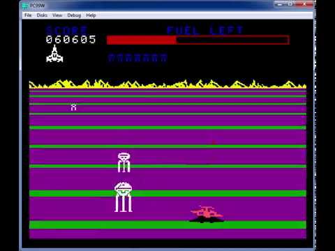 TI-99/4A PHM 3226 - Emulator CADD PC99W - Buck Rogers - YouTube