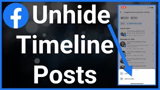 How To Unhide Posts From Facebook Timeline
