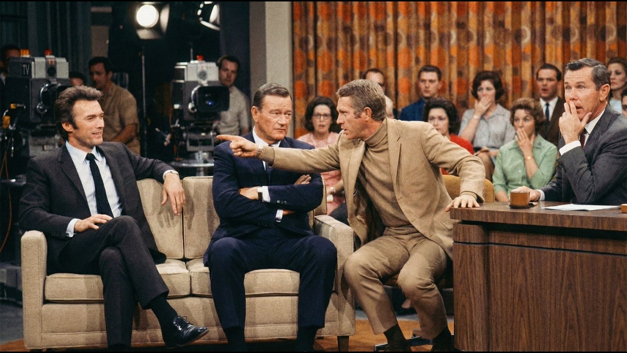 Steve McQueen ATTACKED Clint Eastwood on Live TV—Clint's Response Silenced 50 Million People