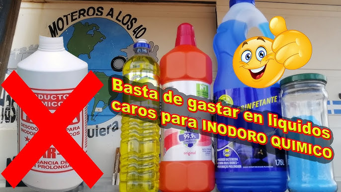 Líquido WC químico VS Pastillas WC químico ▷ ¿Qué elegir?