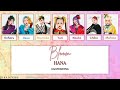 HANA - Bloom [Color Coded Lyrics Kan/Rom/Eng]