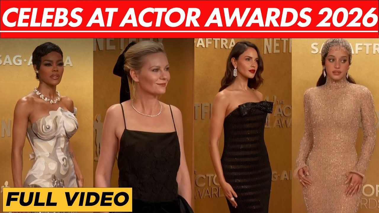 Actor Awards 2026: Teyana Taylor, Kirsten Dunst, Eiza Gonzalez, Chase Infiniti, And Others Attend
