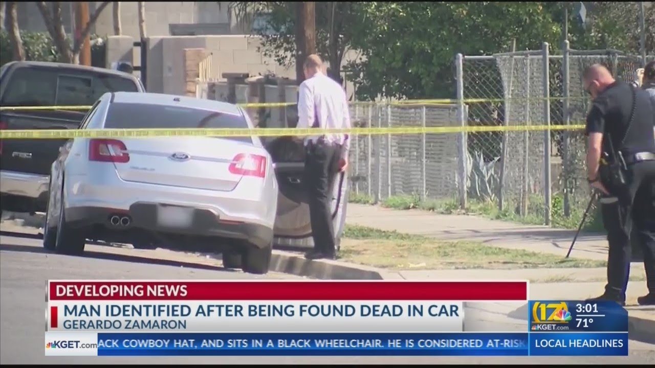 Coroner identifies man found dead in car on 8th Street in Bakersfield