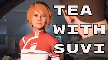 Mass Effect Andromeda- Ryder has Tea with Suvi