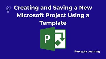Creating and Saving a New Microsoft Project Using a Template 103
