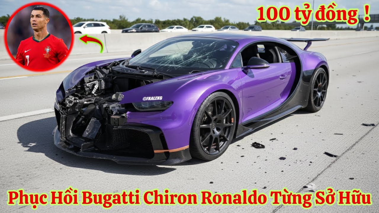 Phục Hồi Siêu Xe Bugatti Chiron 100 Tỷ ! Sau Tai Nạn Kinh Hoàng – Phần 1