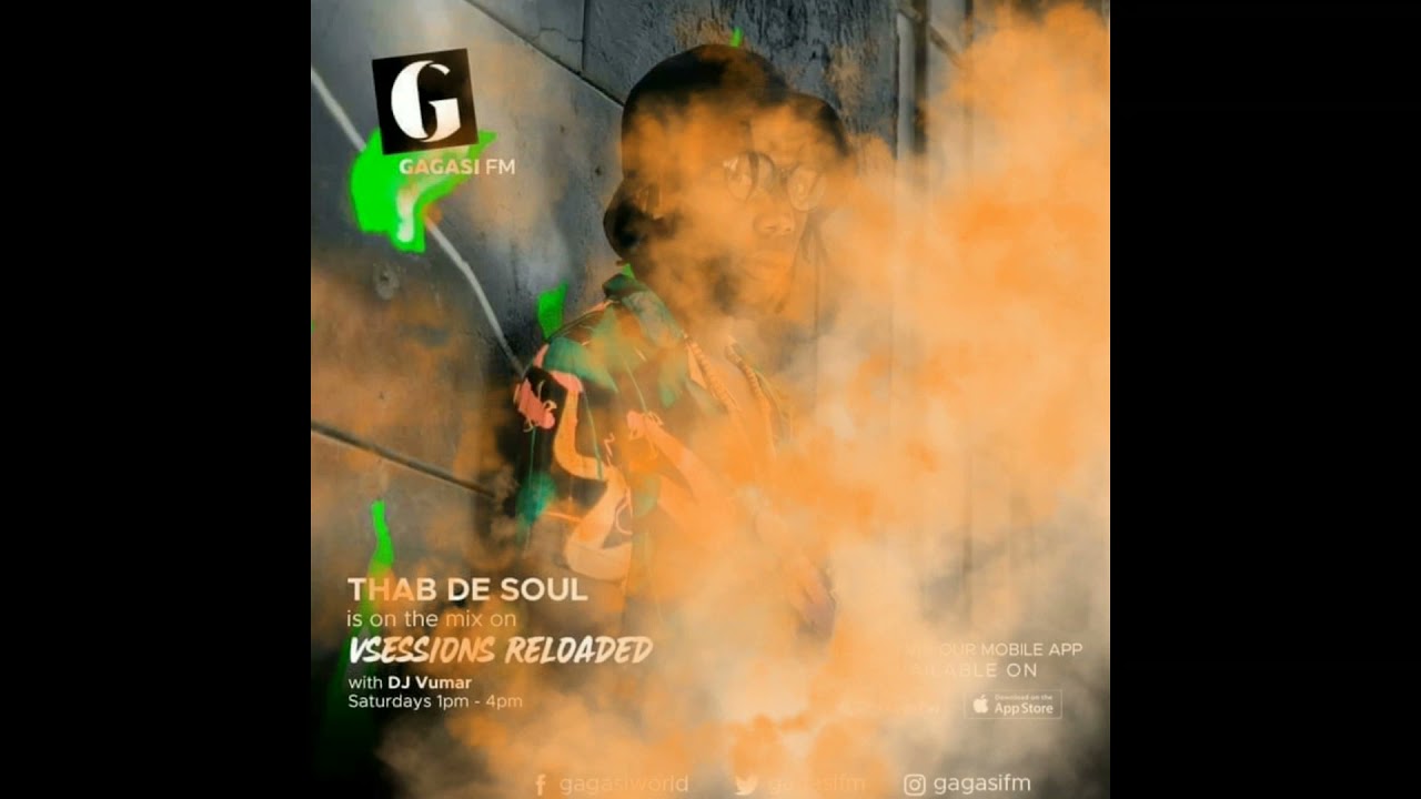 Thab De Soul At Gagasi Fm on The V Sessions Reloaded