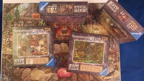 Ravensburger Exit puzzle In depth review and Secret