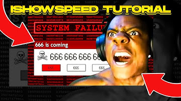 How IShowSpeed (Live Speedy) MAKES HIS THUMBNAILS! (for plug channels)