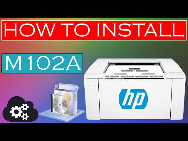 Egern os selv Tryk ned How to Install HP JaserJet Pro M102a Printer Driver In Windows - YouTube