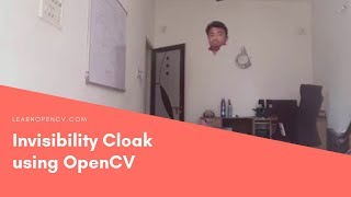Invisibility Cloak using OpenCV Profile