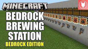 Minecraft Bedrock - Bedrock Brewing Station Tutorial ( Xbox / MCPE / Windows 10 / Switch )