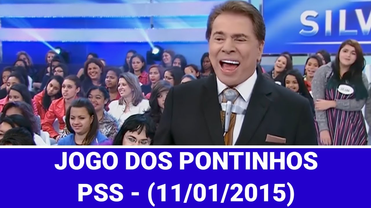Jogo dos Pontinhos Programa Silvio Santos (11/01/2015) YouTube