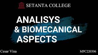 Master of Science in Performance Coaching -  Movement Analysis & Biomedical Aspects Final Project