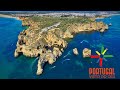 Ponta da Piedade, Camilo beach and Dona Ana beach aerial view - Lagos - Algarve