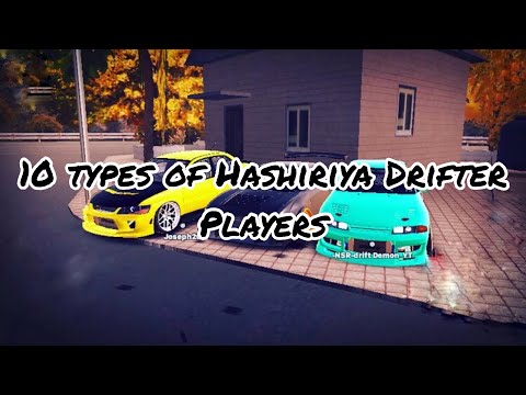 10 types of players in Hashiriya Drifter