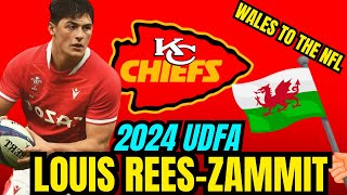 UDFA TRACKER: Chiefs sign LOUIS REES-ZAMMIT as a UDFA | The Welsh Rugby Star CAN RUN 24 MPH