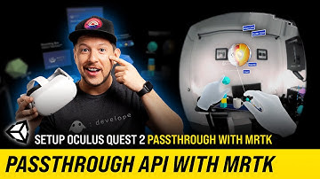 Oculus Passthrough API With MRTK And Oculus Quest 2 WORKS NOW !