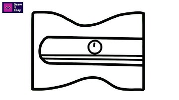 Online classes: How to Draw a sharpener Step by Step Easy