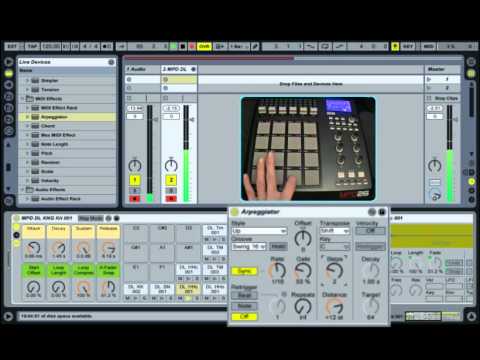 mpd32 ableton template