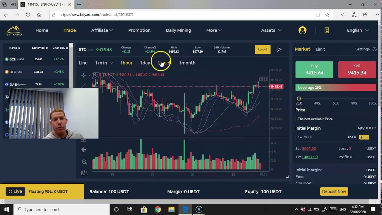 Bitcoin trading update *USING BITYARD* - YouTube