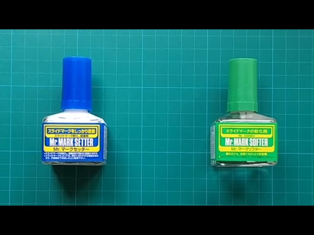 About decal post-processing solution (Mark Softer, Fit and Setter) : How To  of Water slide decal