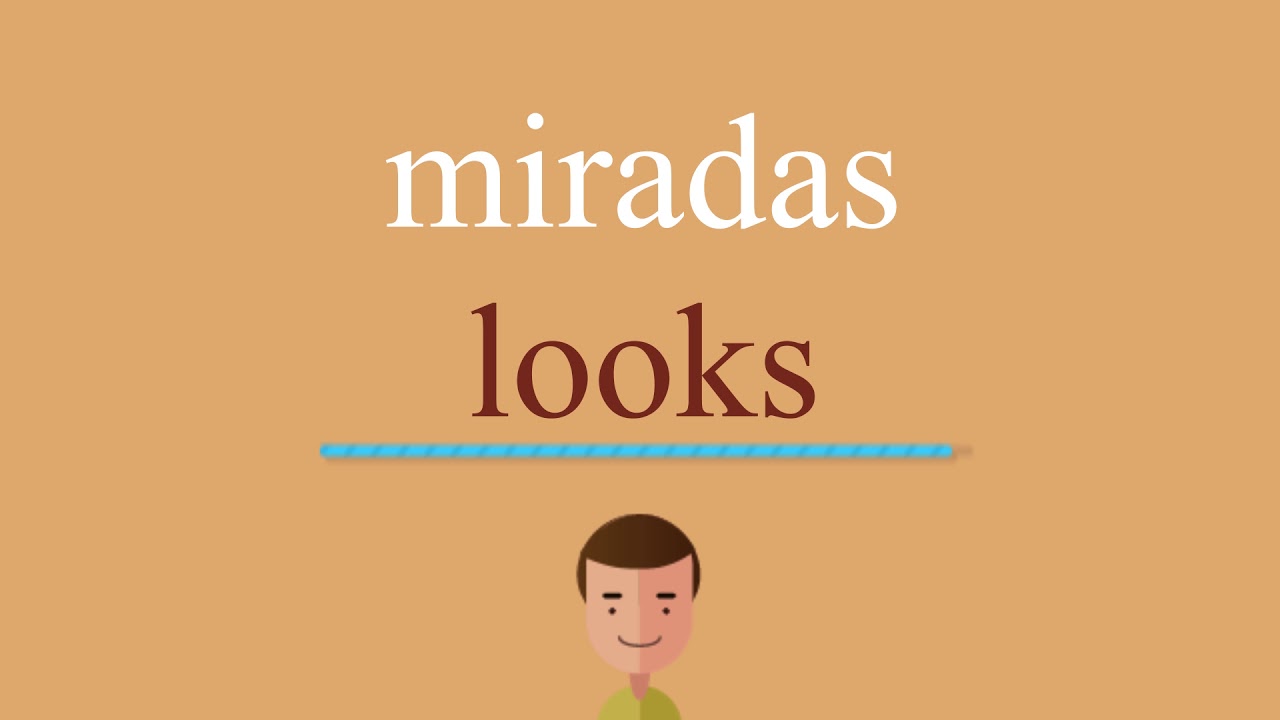 Cómo se dice miradas en inglés - YouTube