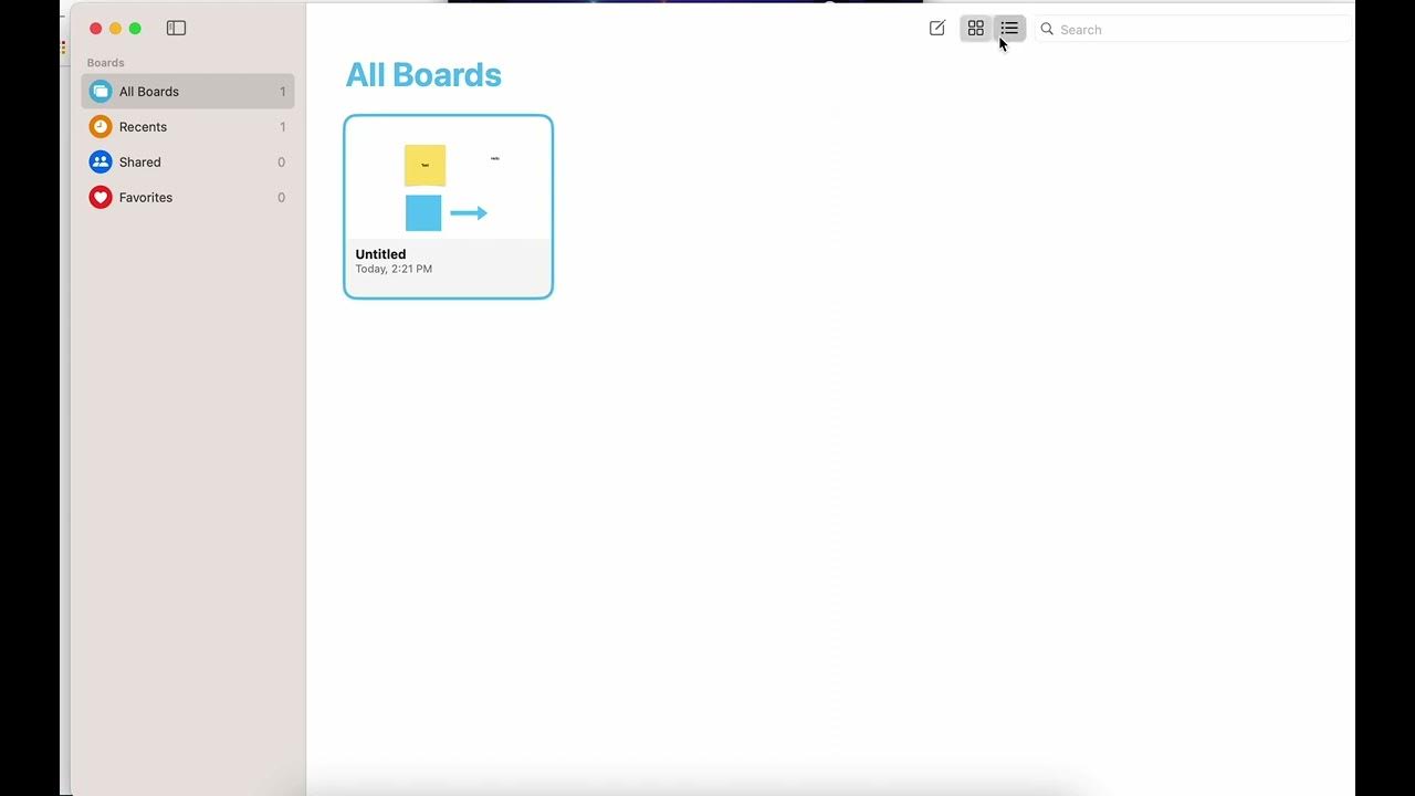 How to delete a board in freeform app youtube