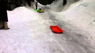 Cool sled video