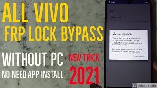 Vivo FRP Bypass 2021| Vivo FRP Bypass Android 11 | Vivo FRP Bypass Without PC | Vivo Y71 FRP Bypass