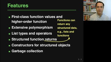 Lecture "Functional Languages (Part 1, Introduction)" of "Programming Paradigms"