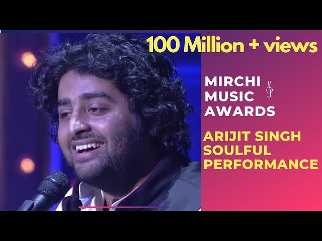 Arijit Singh with his soulful performance | 6th Royal Stag Mirchi Music Awards | Radio Mirchi class=