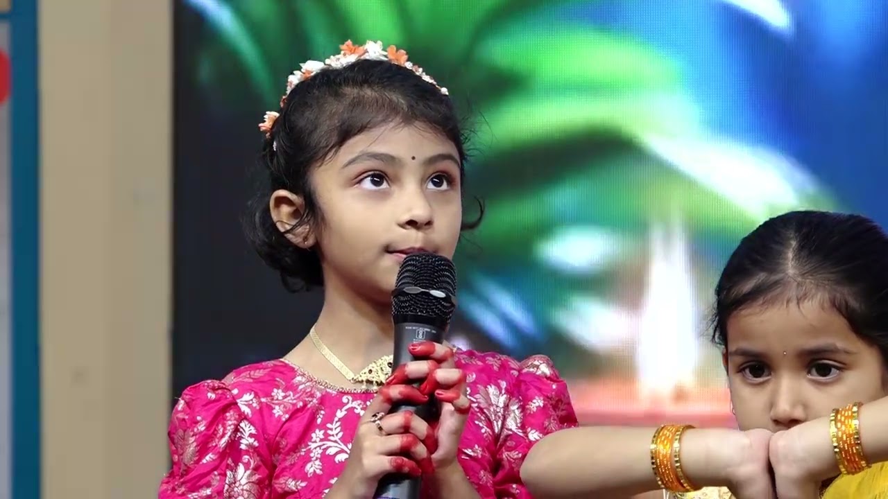 Spiritual vibes at SmyraVediri School! 🌟 UKG kids shine bright singing 'Dipjyothi namastubhyam'