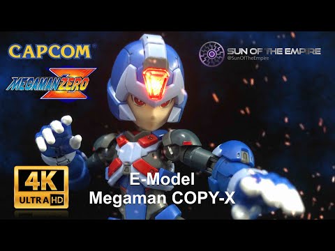 Eastern Model E Model X CAPCOM Megaman   ZERO  COPY X Plastic Model Kit Q-Review 227