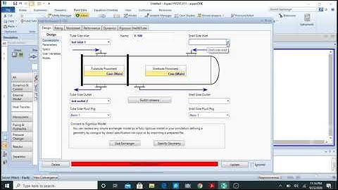 Aspen Hysys | Simple shell and tube heat exchanger simulation in aspen hysys