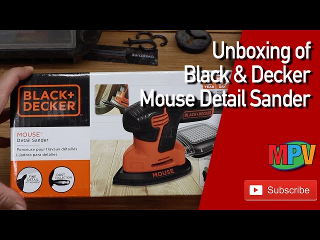 Black + Decker MOUSE Detail Sander - BDEMS600