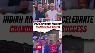 Watch: Indian diaspora in USA celebrate Chandrayaan-3 success at Times Square, New York screenshot 2