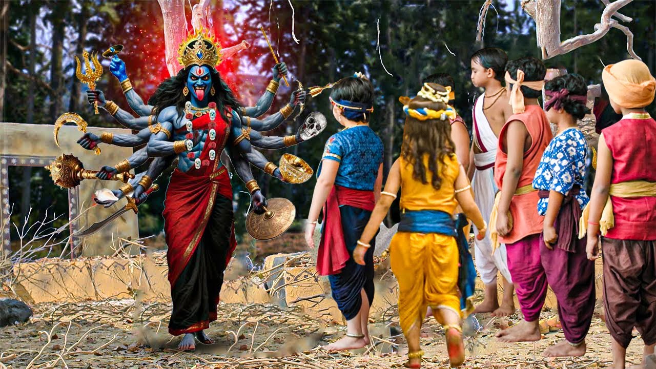 जब वृंदा वन पहुंची माँ भद्रकाली ! - YASHOMATI MAIYYA KE NANDLAL | Radha Krishna