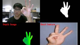 Robust Hand Gesture Recognition with the Depth Camera