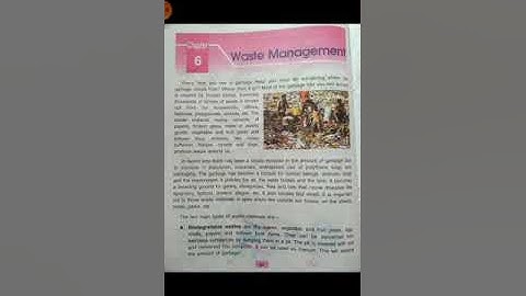 Sst, class-4, chapter-6, waste management, part-1, by Umakanta Nanda